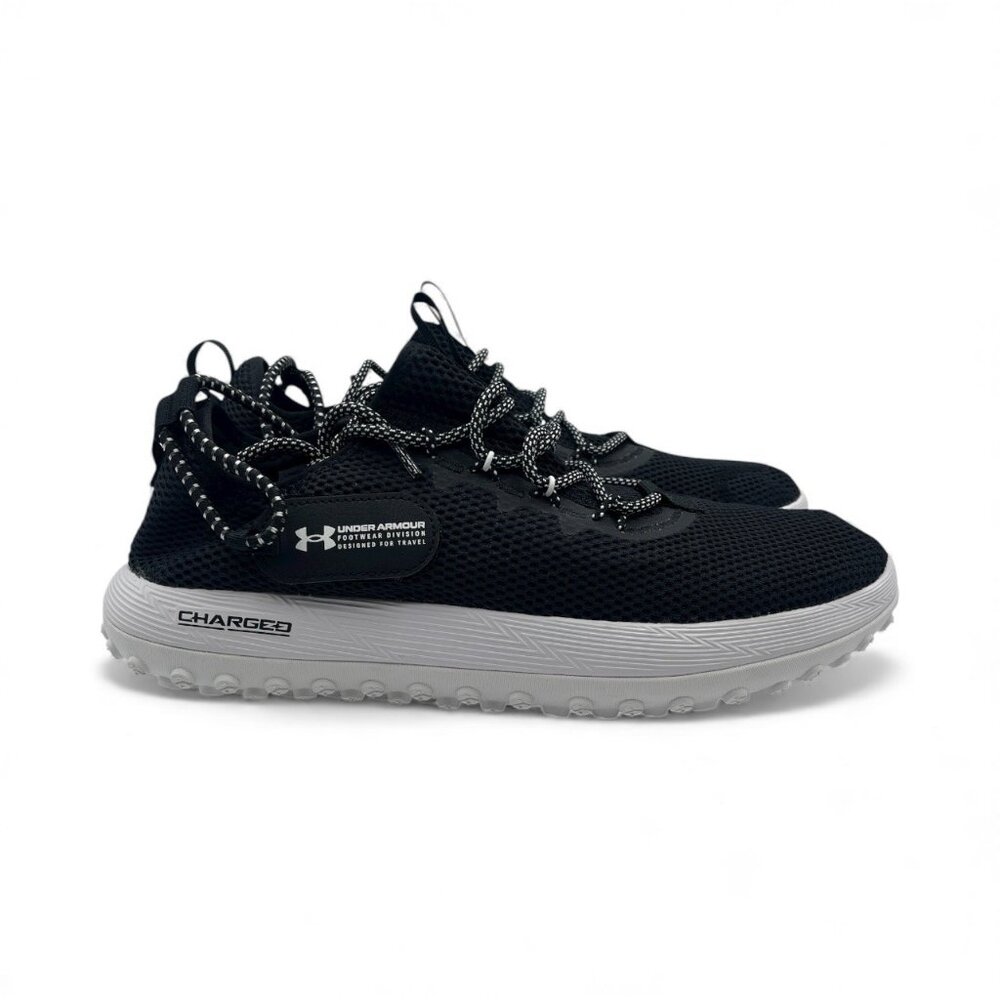 Under Armour Fat Tire Venture Black/ White Unisex M/11 - W/12.5 - 3027562-002